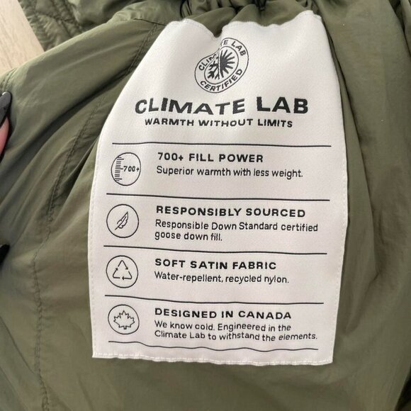 Wilfred Laramie Puffer Vest In Olive Green | Women’s Size Small - Picture 6 of 8